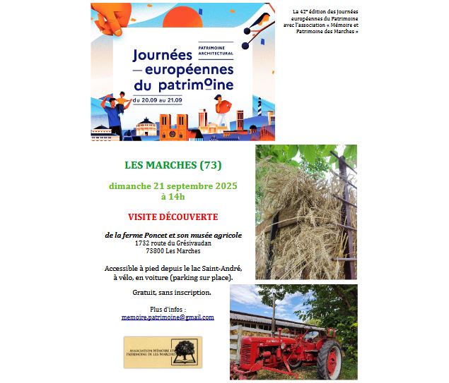 JEP 2025 : Visite guidée d'une ferme agricole et son musée