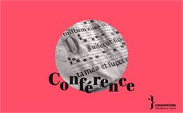 Conférence, culture musicale - Conservatoire d'Annemasse Agglo