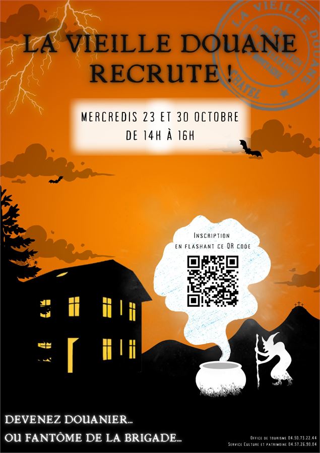 La Vieille Dourane Recrute, spécial Halloween - La Vieille Douane