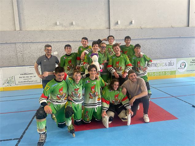 Équipe U17_Roller Hockey Bourg-en-Bresse - ©Roller Hockey Bressan