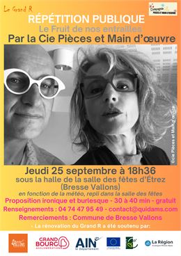 Affiche - Cie Pièces et Main d'œuvre