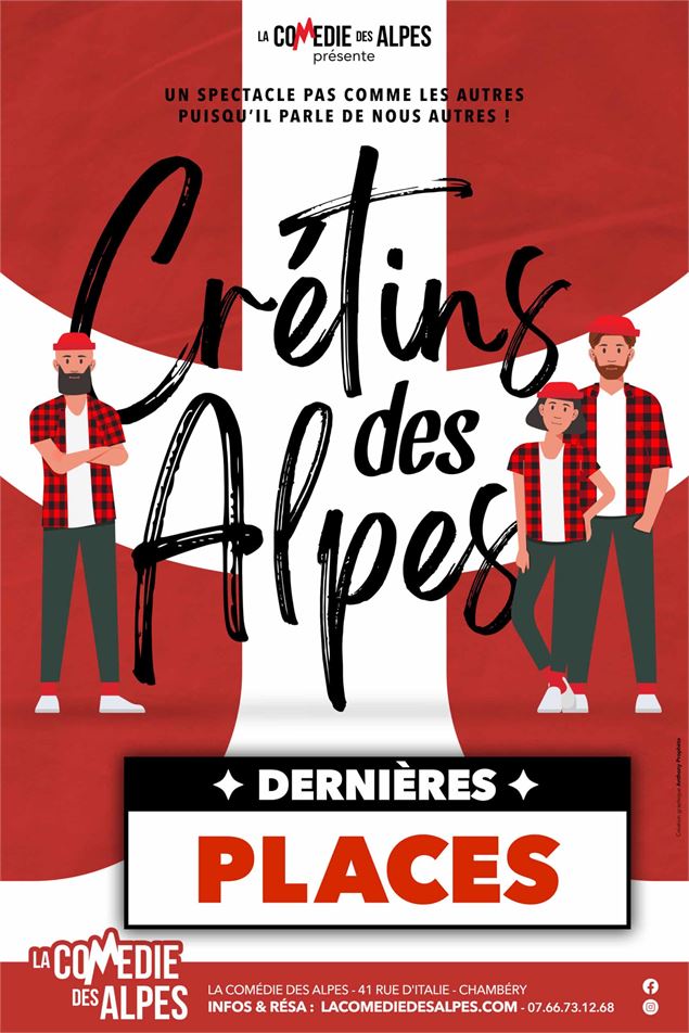 affiche - Comédie des Alpes
