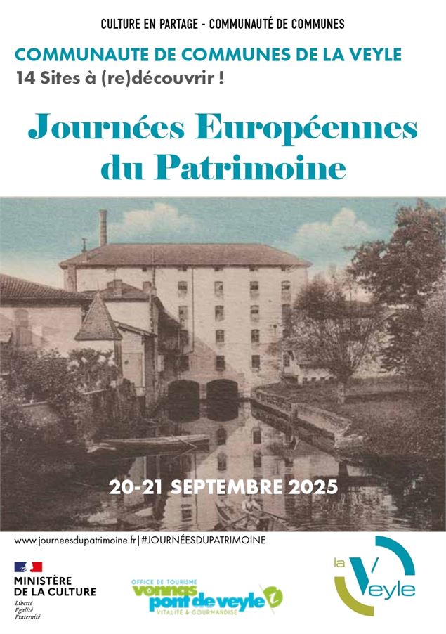 [Journées européennes du Patrimoine] sur le territoire de la communauté de communes de la Veyle_Pont