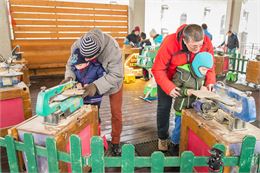 Atelier Bambin des bois au Grand-Bornand - Alpcat.Medias-Le Grand-Bornand