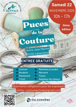 PUCES DE LA COUTURE - 2ème édition