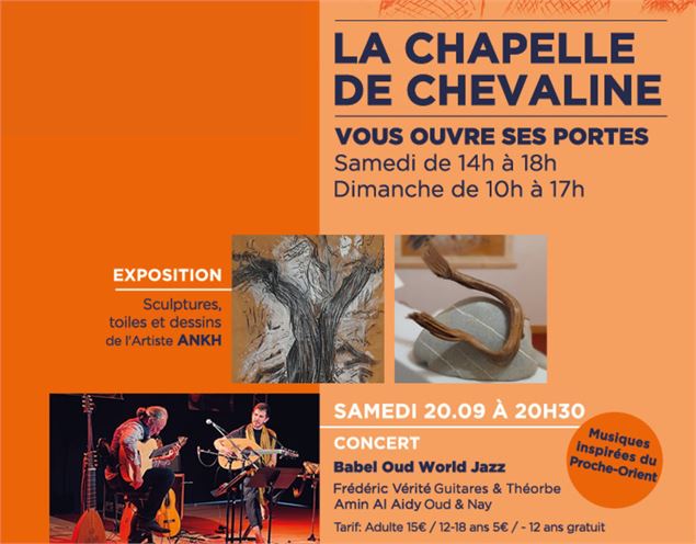 affiche jep Chapelle de Chevaline - Les Amis de la Chapelle