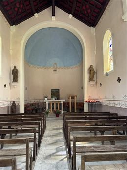 Intérieur_Chapelle de Bellor_Cormoz - © Isabelle Prost