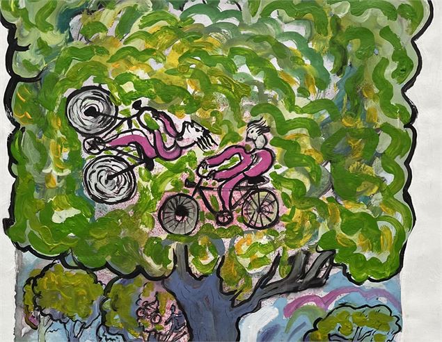 Oeuvre Balade à la campgne - Louis Chabaud