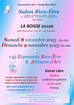 Salon Ain s'Temps ZEN - Ain s' Temps Bien Être