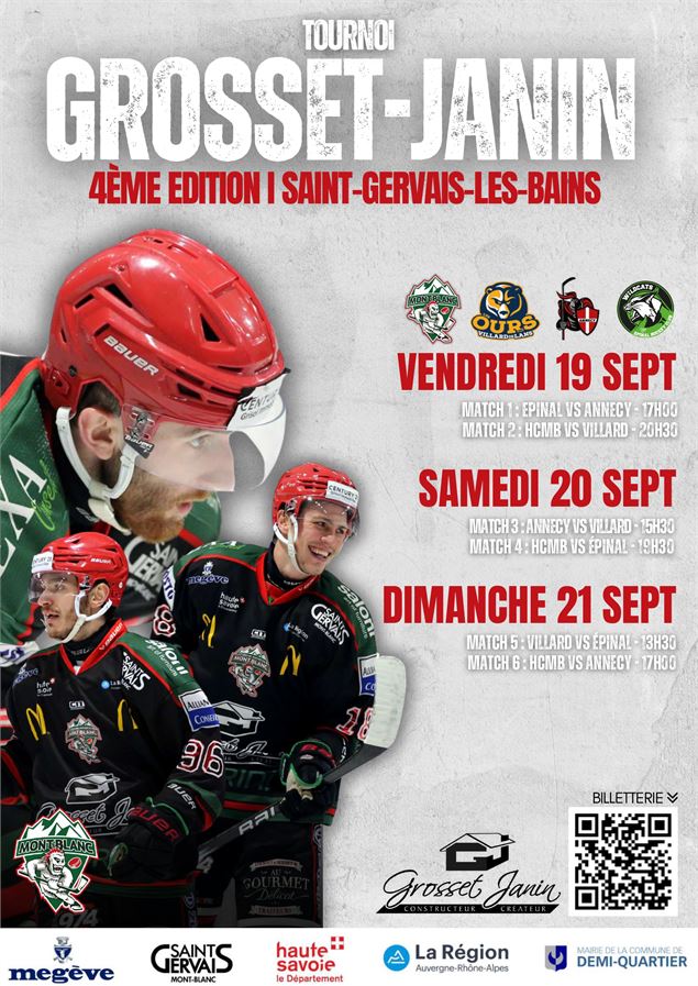 4ème édition du tournoi de hockey Grosset-Janin_Saint-Gervais-les-Bains