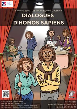Théâtre : Les dialogues d'homos sapiens_Annecy - Les bobos sapiens