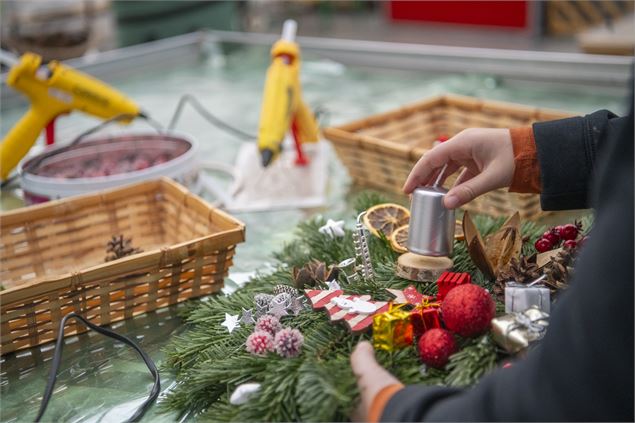 Fabrication d'un centre de table - Quentin Trillot - Ville d'Annecy
