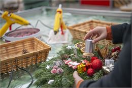 Fabrication d'un centre de table - Quentin Trillot - Ville d'Annecy