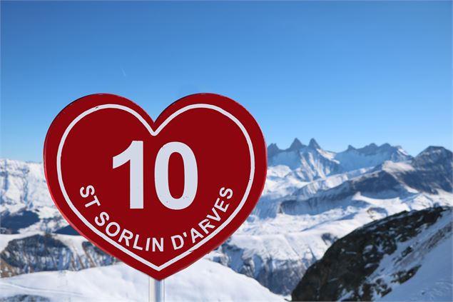 Balisage piste en forme de cœur - OT SSA