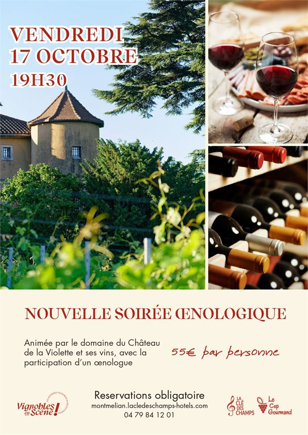 Dîner accord mets et vins au Cep Gourmand_Montmélian