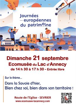 Journée du Patrimoine à l'Ecomusée_Sevrier - Ecomusée du lac d'Annecy