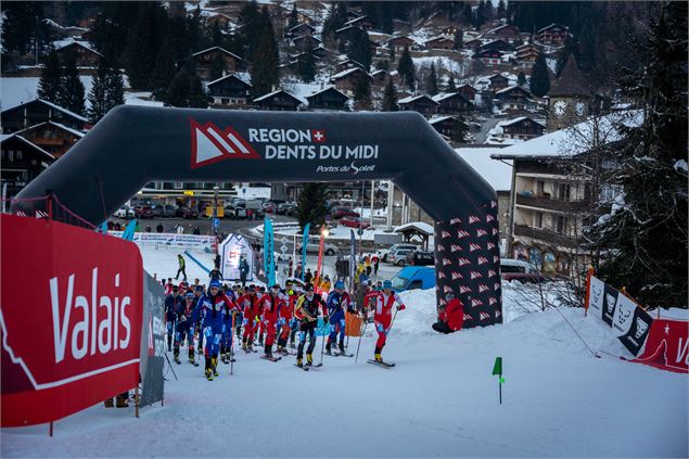 Montée chronométrée de la Foilleuse | Coupe Suisse Verticale Race_Morgins