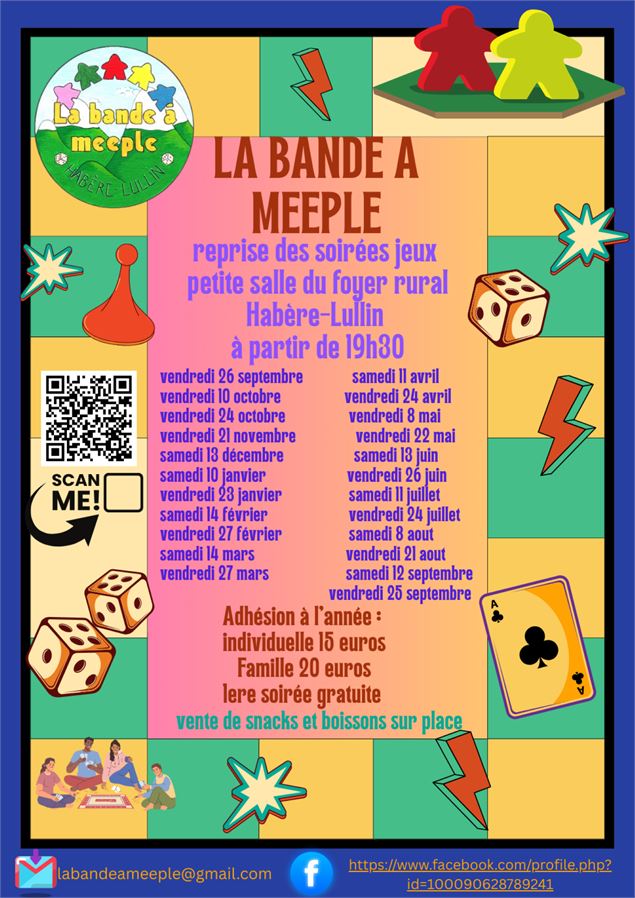 Affiche - La Bande à Meeple