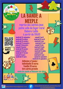 Affiche - La Bande à Meeple