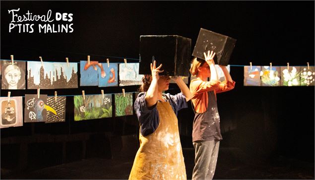 Géométries du dialogue, spectacle à partir de 6 ans / Festival des P'tits Malins_Thonon-les-Bains - 