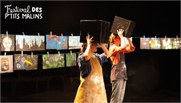 Géométries du dialogue, spectacle à partir de 6 ans / Festival des P'tits Malins_Thonon-les-Bains - 
