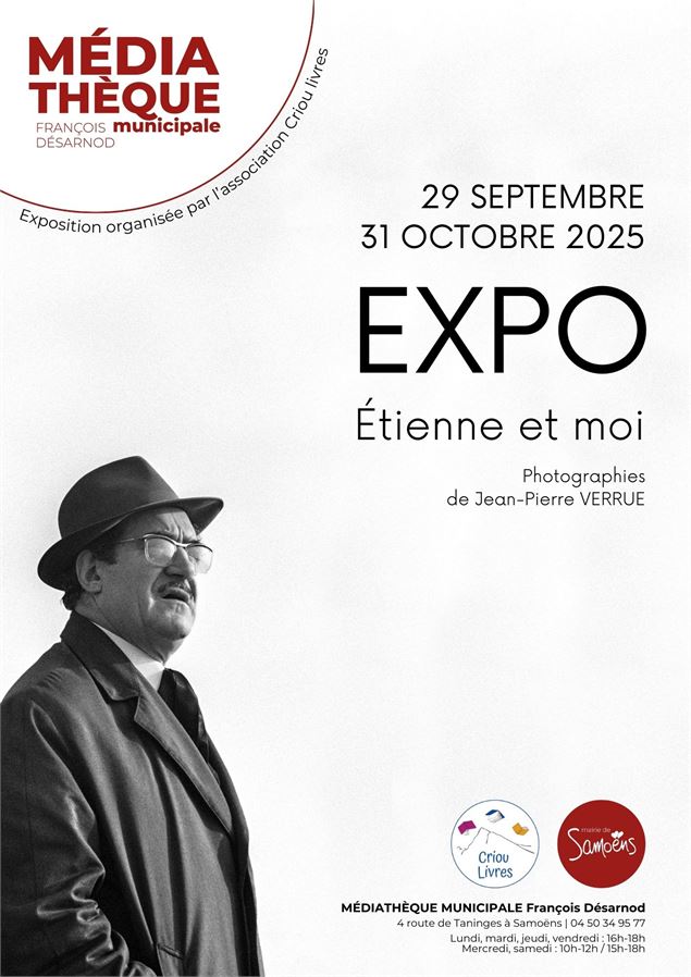 affiche expo oct 2025 - Commune de Samoëns