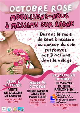 Animations Octobre Rose_Messimy-sur-Saône