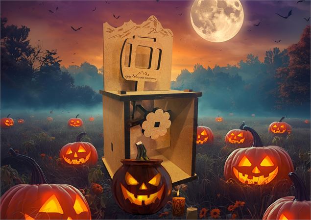 Atelier créatif Halloween : construis ta télécabine de la peur !_Crest-Voland