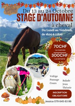 Stage d’équitation d’automne_Val de Bagnes