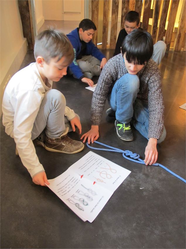 Atelier les p'tits curieux : quel sac de noeud !_Saint-Gervais-les-Bains