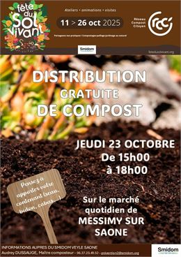 Distribution gratuite de compost_Messimy-sur-Saône