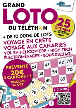 Loto Téléthon Thyez - Ville de Thyez