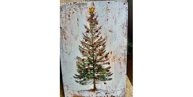 Atelier créatif : Décoration d'une plaque en émail_Morzine - Michel Rostalski