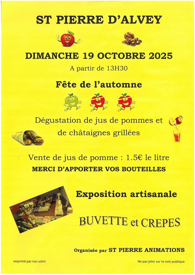 Fête de l'Automne_Saint-Pierre-d'Alvey