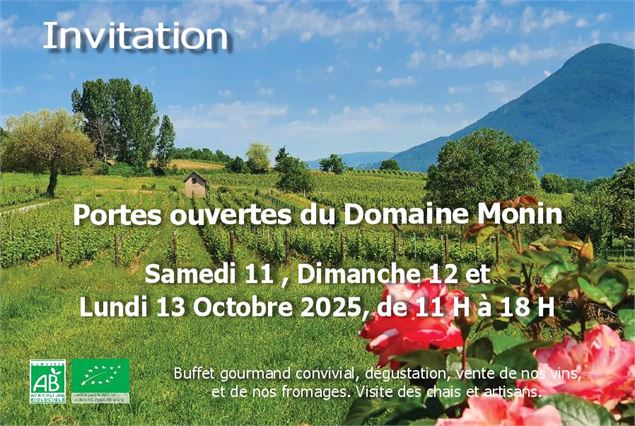 Journées Portes ouvertes au Domaine Monin_Vongnes - Domaine Monin