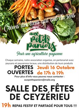 Portes ouvertes de l'AMAP "Aux Petits Paniers"_Ceyzérieu - Aux Petits Paniers