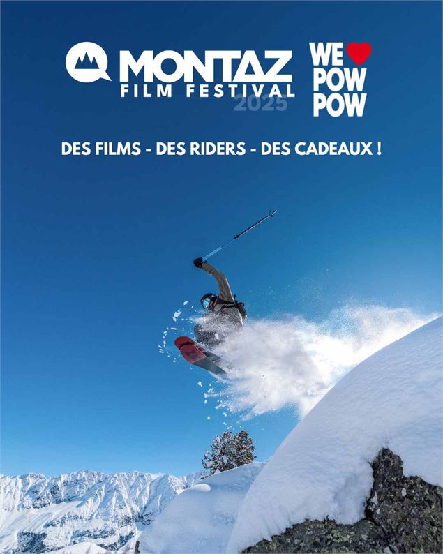 Montaz Film Festival We Love Pow Pow : projection de films de ski - Festival We Love Pow Pow