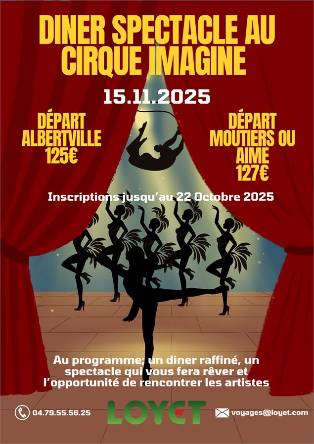 Diner spectacle  Lyon_Albertville