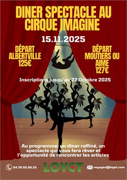 Diner spectacle  Lyon_Albertville