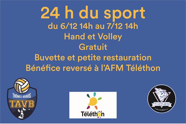 Téléthon_Thônes - Office de tourisme Thônes