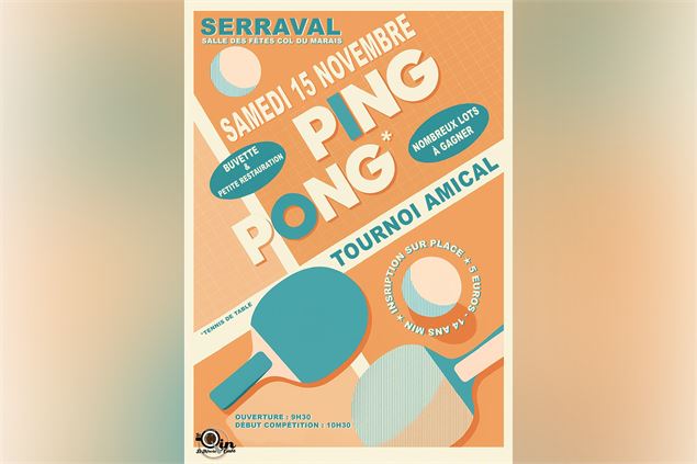 Tournoi amical de ping-pong_Serraval - Qin de Novio