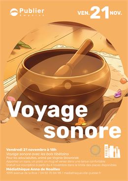 Voyage sonore avec les bols tibétains_Publier - Mairie de Publier