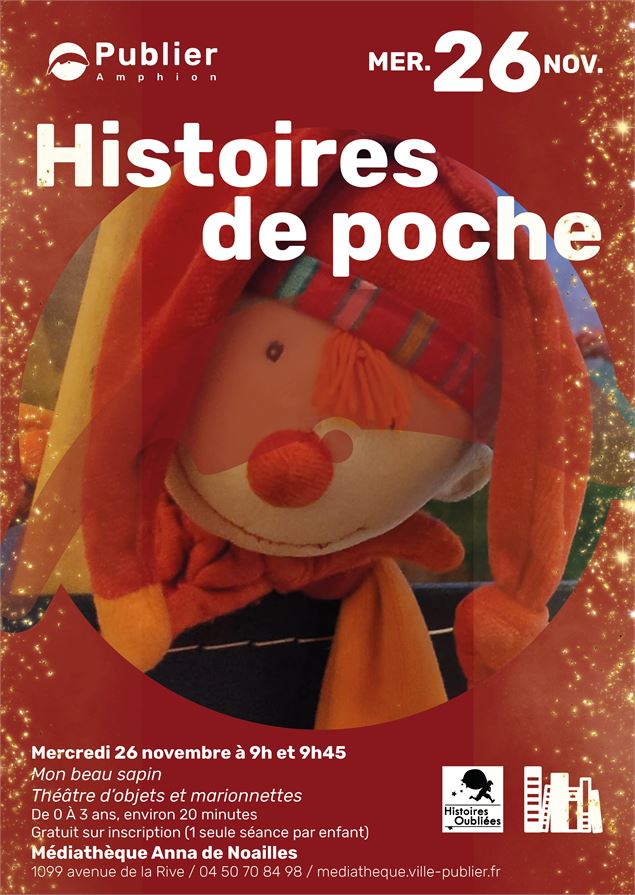 Histoires de poches - théâtre d'objets et marionnettes_Publier - Mairie de Publier