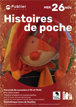 Histoires de poches - théâtre d'objets et marionnettes_Publier - Mairie de Publier