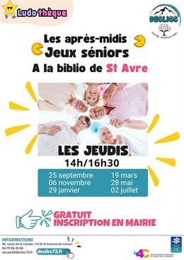 Declicc séniors : après-midi jeux_Saint-Avre - Declicc