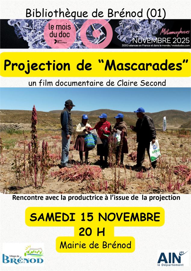 Projection du film documentaire 