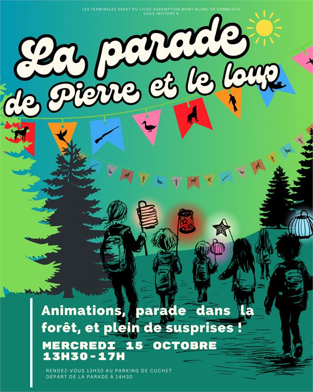 La parade de Pierre et le loup - Animations, défilé et plein de surprises !_Combloux