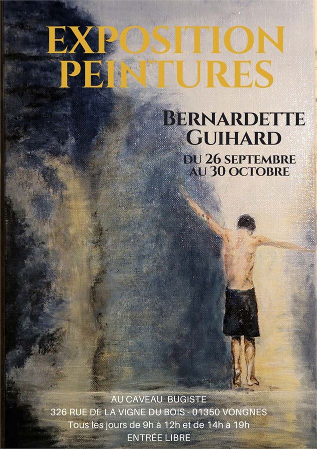Exposition de Bernadette Guihard - Le Caveau Bugiste