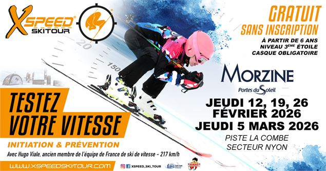 Xspeed Ski Tour - Initiation ski de vitesse_Morzine - Hugo Viale