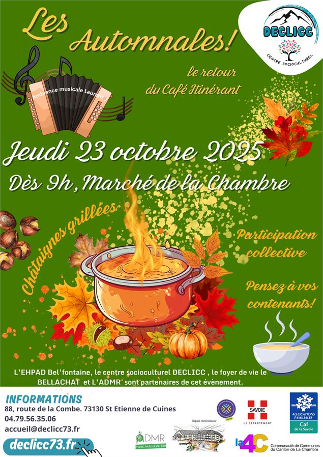Les Automnales dégustation soupe La Chambre 23 oct 2025 - ADMR